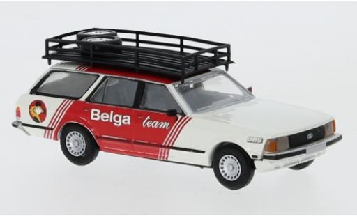 Modelauto Ford Granada Turnier II Belga Team 1977 1/87 Brekina