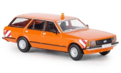 Modelauto Ford Granada Turnier II Kommunal 1977 1/87 Brekina