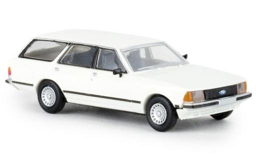 Modelauto Ford Granada Turnier II wit 1977 TD 1/87 Brekina