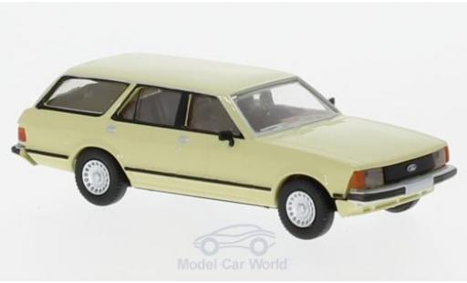 Modelauto Ford Granada Turnier MKII beige 1978 1/87 Brekina