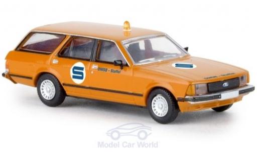 Modelauto Ford Granada Turnier MKII Streckensicherung 1977 1/87 Brekina