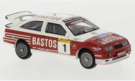 Modelauto Ford Sierra RS 500 Cosworth No.1 Eggenberger Motorsport Bastos 24h Spa 1989 G.Brancatelli/B.Schneider/W.Percy 1/87 Brekina
