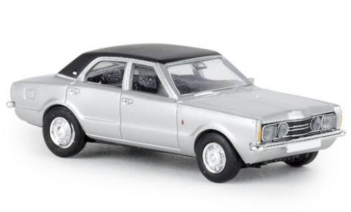 Modelauto Ford Taunus TC1 GXL grijs/zwart 1972 1/87 Brekina