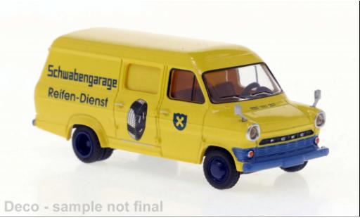 Modelauto Ford Transit Kastenwagen Schwabengarage 1970 1/87 Brekina