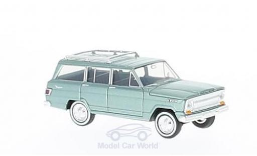 Modelauto Jeep Wagoneer Base metallic groen 1/87 Brekina