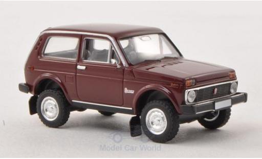 Modelauto Lada Niva Base rood 1/87 Brekina