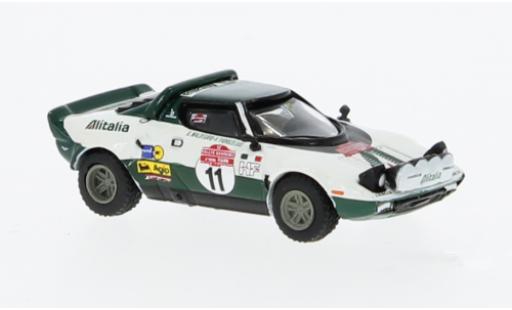 Modelauto Lancia Stratos HF No.11 Alitalia 1975 1/87 Brekina