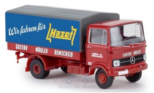 Modelauto Mercedes LP 608 Base Gustav M&Atilde;&curren;uler/Hazet 1/87 Brekina