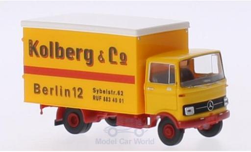 Modelauto Mercedes LP 608 Koffer Paul Kolberg Berlin 1/87 Brekina