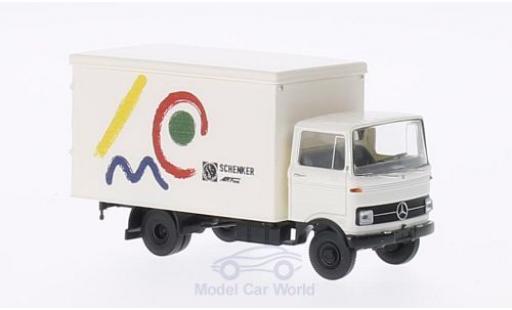 Modelauto Mercedes LP 608 Koffer Schenker Arttrans (modern) 1/87 Brekina