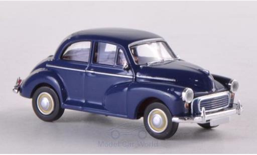 Modelauto Morris Minor Base blauw 1/87 Brekina