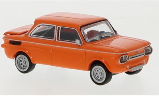 Modelauto NSU TTS Base oranje 1966 1/87 Brekina