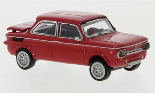 Modelauto NSU TTS Base rood 1966 1/87 Brekina