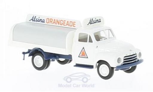 Modelauto Opel Blitz Base Alsina Getr&Atilde;&curren;nkeaufbau 1/87 Brekina