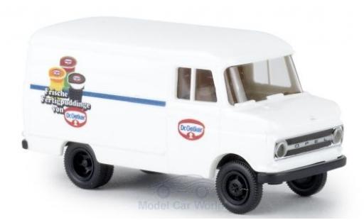 Modelauto Opel Blitz Type B bestelwagen Dr. Oetker Fertigpudding 1/87 Brekina