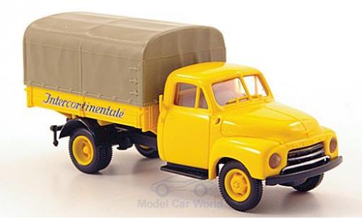 Modelauto Opel Blitz Base Intercondinentale PP-LKW 1/87 Brekina