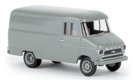 Modelauto Opel Blitz Type A bestelwagen grijs 1959 1/87 Brekina