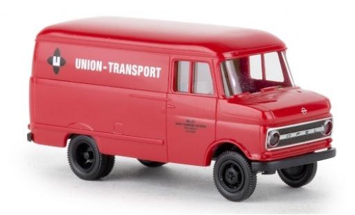 Modelauto Opel Blitz Type B bestelwagen Union Transport 1966 1/87 Brekina