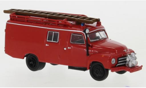 Modelauto Opel Blitz Type A LF 8 rood 1952 1/87 Brekina