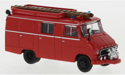 Modelauto Opel Blitz Type A LF 8 rood 1959 1/87 Brekina