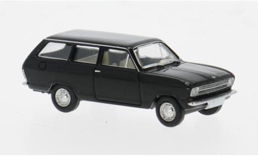 Modelauto Opel Kadett B Caravan B zwart 1965 1/87 Brekina