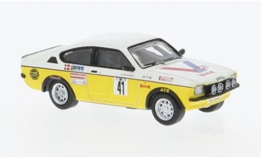 Modelauto Opel Kadett C GT/E C No.41 Hunsr&Atilde;&frac14;ck Rally 1979 1/87 Brekina