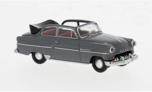 Modelauto Opel Olympia Rekord Cabrio grijs 1954 1/87 Brekina