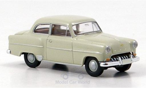 Modelauto Opel Olympia Rekord beige 1953 1/87 Brekina