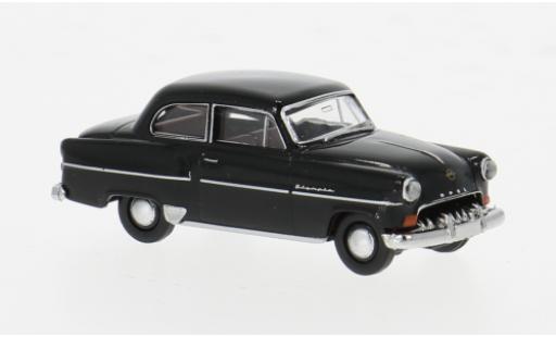 Modelauto Opel Olympia Rekord zwart 1954 1/87 Brekina