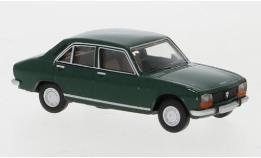 Modelauto Peugeot 504 Berline groen 1961 1/87 Brekina
