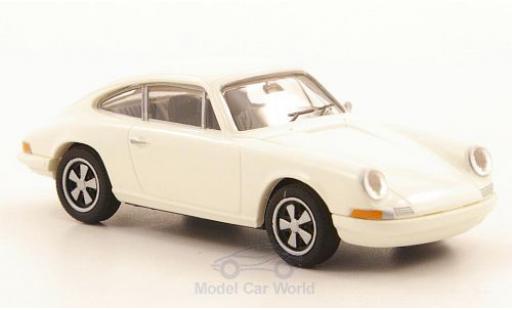 Modelauto Porsche 911 R R wit 1/87 Brekina