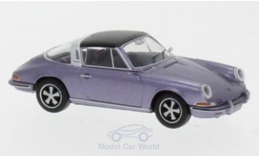Modelauto Porsche 911 Targa metallic paars 1/87 Brekina