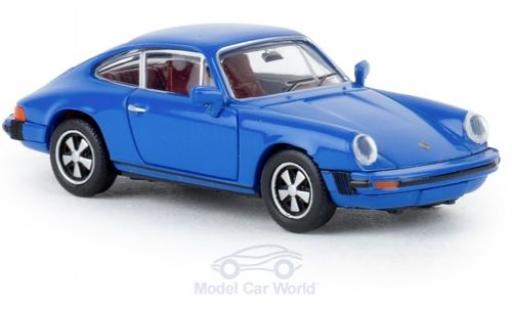 Modelauto Porsche 912 G G blauw 1976 TD 1/87 Brekina