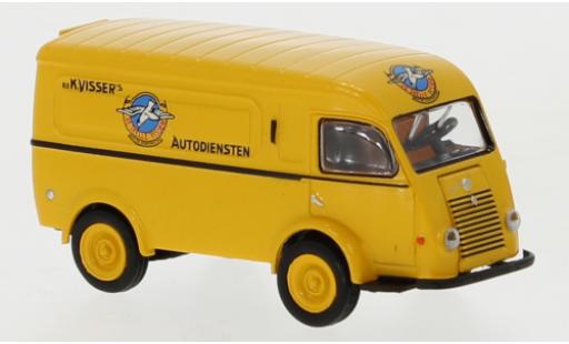 Modelauto Renault Goelette Base Visser Autodienst 1950 1/87 Brekina