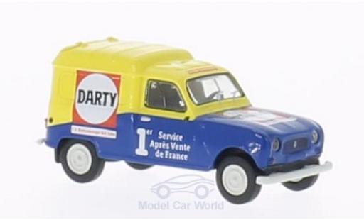 Modelauto Renault 4 L R Bestelbusje Darty 1/87 Brekina