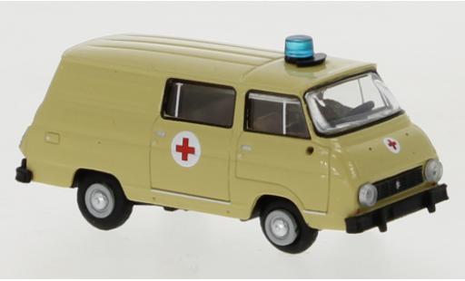 Modelauto Skoda 1203 Halbbus Ambulance 1969 1/87 Brekina