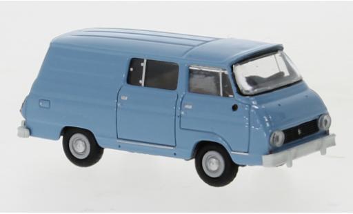 Modelauto Skoda 1203 Halbbus blauw 1969 1/87 Brekina