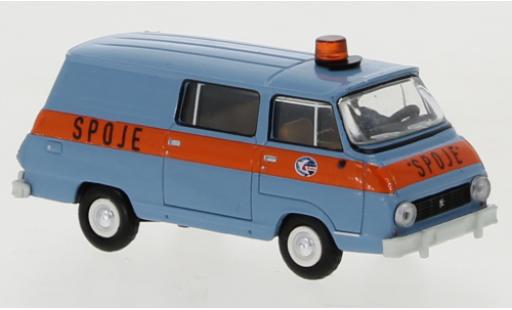 Modelauto Skoda 1203 Halbbus Spoje 1969 1/87 Brekina