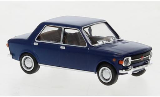 Modelauto Fiat 128 Berlina Starline blauw 1969 1/87 Brekina