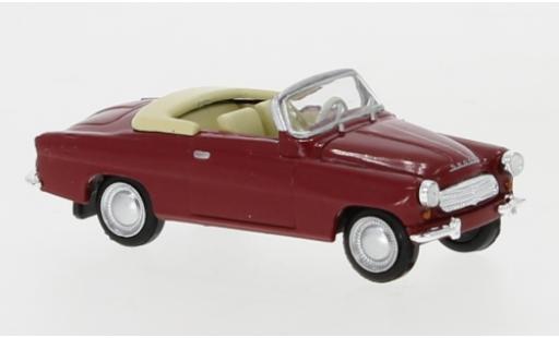 Modelauto Skoda Felicia Base rood 1959 1/87 Brekina
