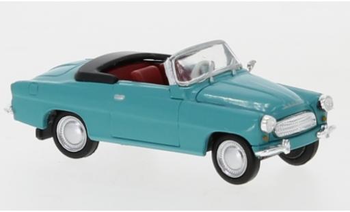 Modelauto Skoda Felicia Base blauw 1959 1/87 Brekina