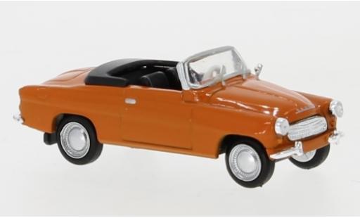 Modelauto Skoda Felicia Base oranje 1959 1/87 Brekina