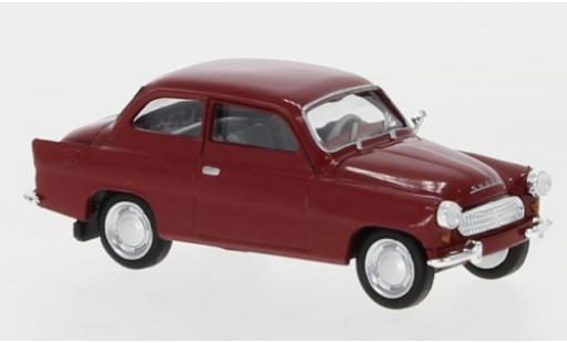 Modelauto Skoda Octavia Base rood 1960 1/87 Brekina