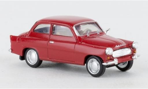 Modelauto Skoda Octavia Base rood 1960 1/87 Brekina