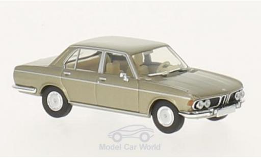 Modelauto Bmw 3.0 berline Si metallic beige 1/87 Brekina
