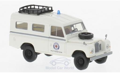 Modelauto Land Rover 109 Base Bergwacht 1/18 Brekina
