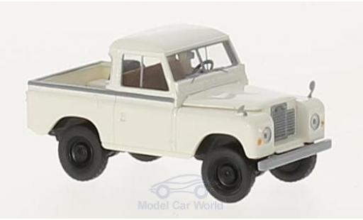 Modelauto Land Rover 88 Base Hardtop wit 1/18 Brekina