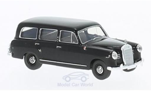 Modelauto Mercedes 180 Kombi Stationwagen zwart 1/87 Brekina