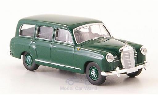 Modelauto Mercedes 180 Kombi Stationwagen (W120) groen 1955 1/87 Brekina