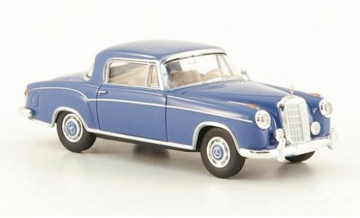 Modelauto Mercedes 220 Coupe S (W180 II) blauw 1/87 Brekina